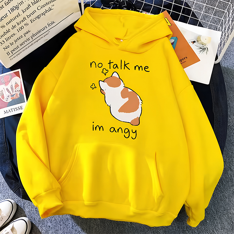 sweat à capuche femme, sweat à capuche avec motif chat